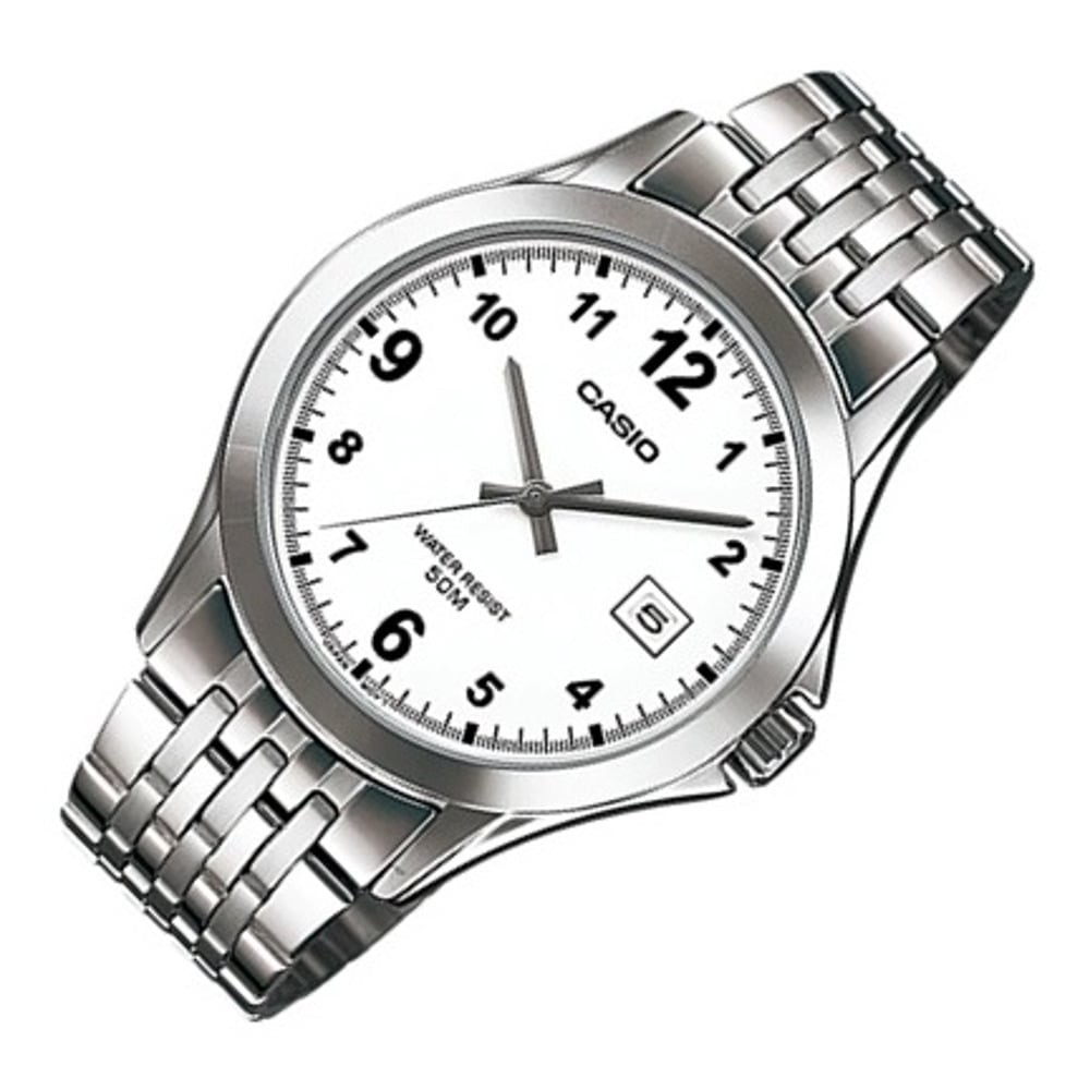 Casio Watch Enticer Men's Watch MTP-1380D-7BVDF Silver Stainless Steel
