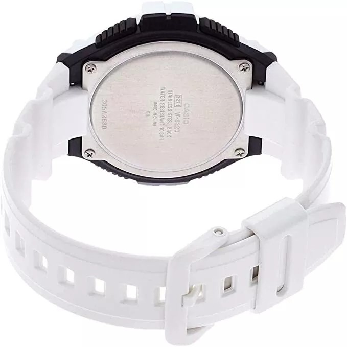 Casio Watch Tough Solar Powered Lap Memory 120 Men's Sports Watch W-S220C-7BVDF 4971850920045