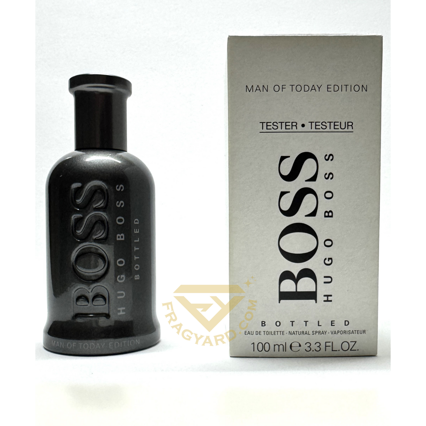 BOSS HUGO BOSS BOTTLED MEN OF TODAY EDITION EAU DE TOILETTE 3.3 OZ / 100 ML TESTER