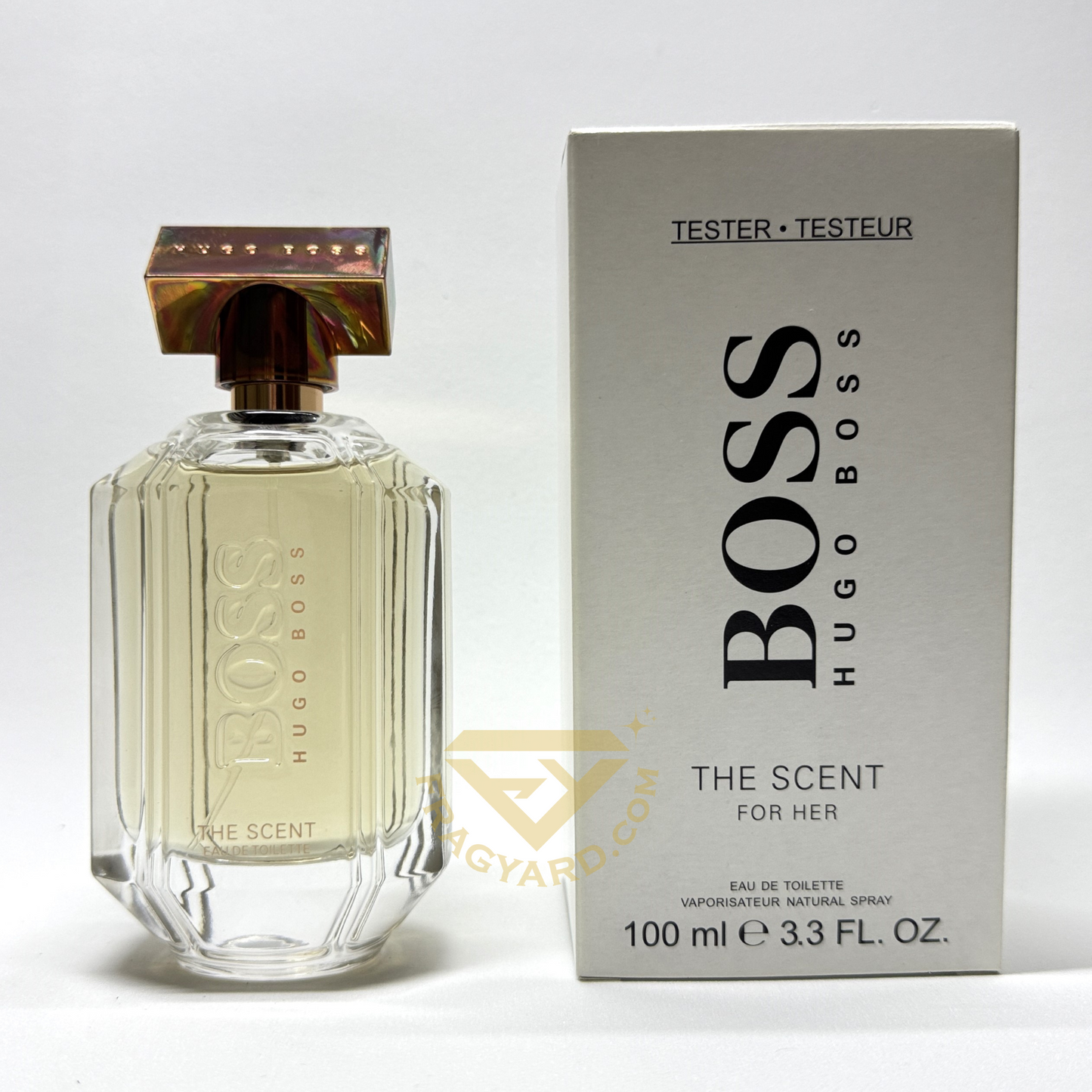 BOSS HUGO BOSS THE SCENT FOR HER EAU DE TOILETTE 3.3OZ / 100 ML TESTER
