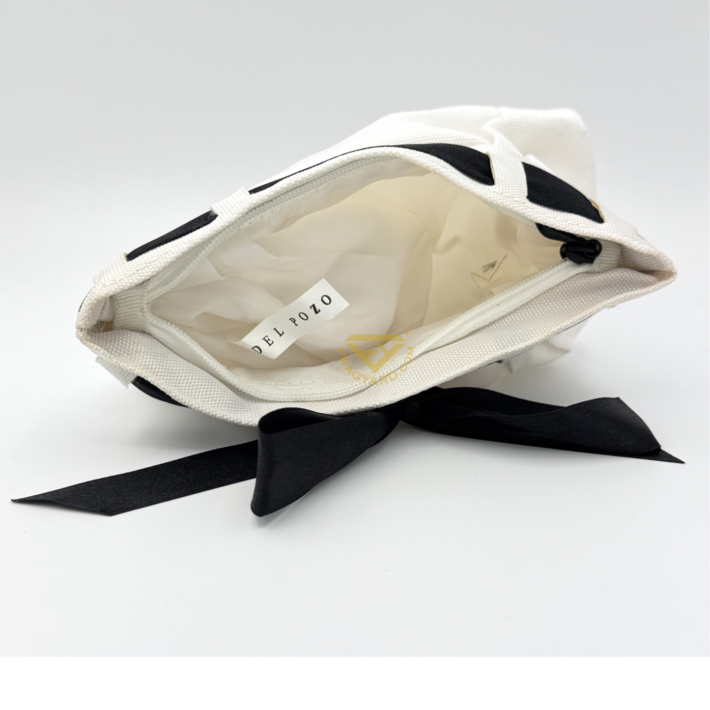 J DEL POZO IN WHITE Eau De Toilette 100ML Spray + LADIES POUCH ORIGINAL