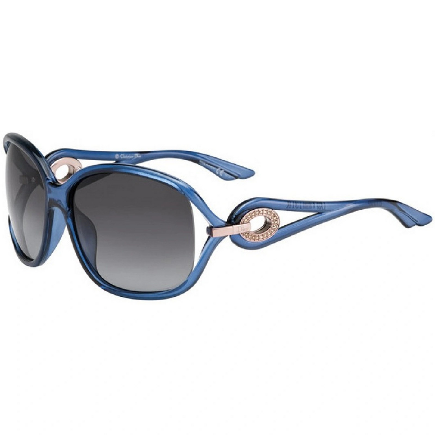 Dior Eyewear Sunglass DiorVolute2STR WG8 61 HD transparent blue donna Original Made in Italy