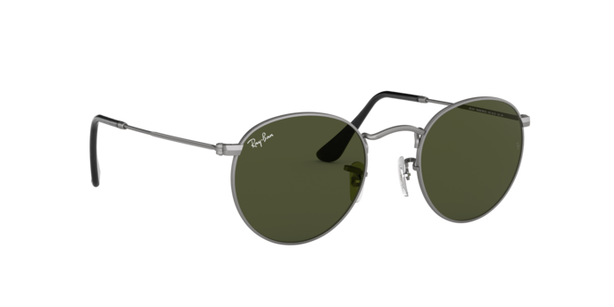 Ray-Ban RB3447 029 50 Unisex Round metal frame Sunglass Original Made in Italy
