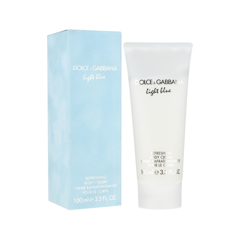 DOLCE & GABBANA LIGHT BLUE REFRESHING BODY CREAM 100ML 3.3 FLOZ
