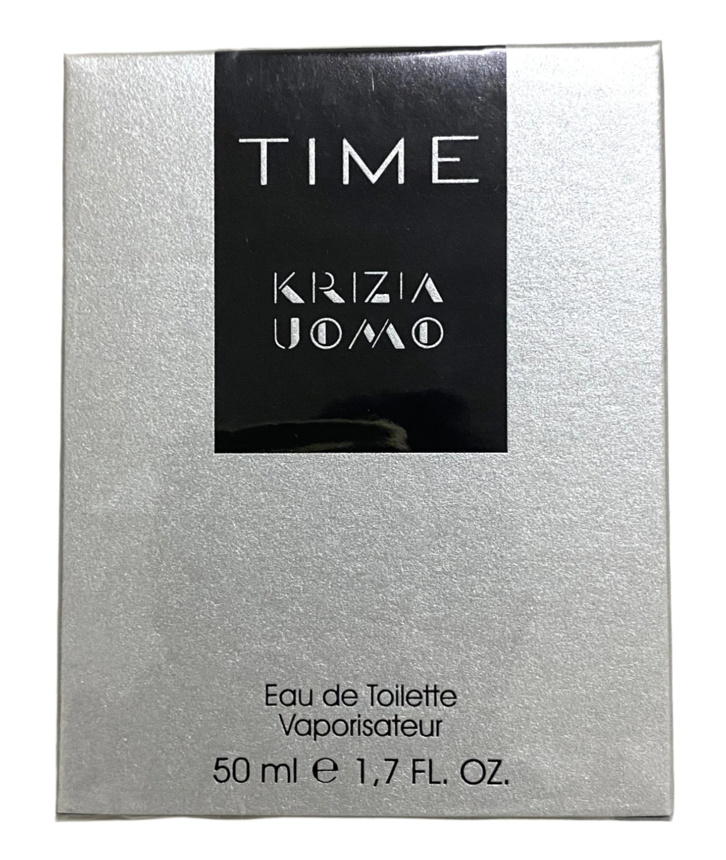 TIME KRIZIA UOMO By KRIZIA Eau De Toilette 100ml SPRAY ORIGINAL FRAGRANCE