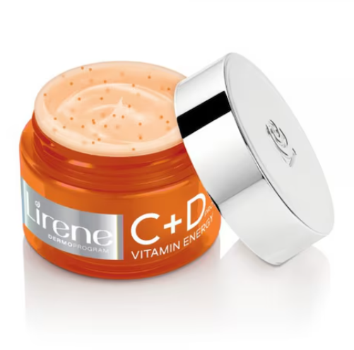 Lirene C+D Pro Vitamin Energy Cream Gel - For Radiant, Firm and Tight Skin - 50ml