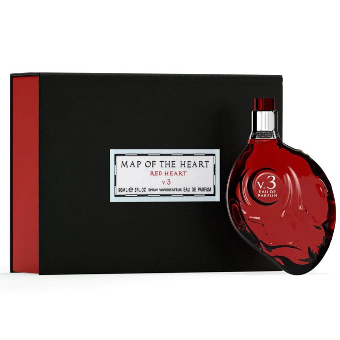 Map Of The Heart Red Heart V 3 For Women Eau De Parfum 90ml 3.0fl oz