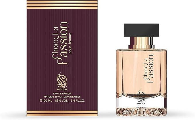Nylaa Choco La Passion POUR FEMME Eau de Parfum For Women 100ML 3.4 FL OZ