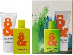 Fun & Basics Womens Perfume Gift Set EDT Be Fun 2-Piece Set 100ml edt + 100ml hand cream ph5.5 aloe vera urea