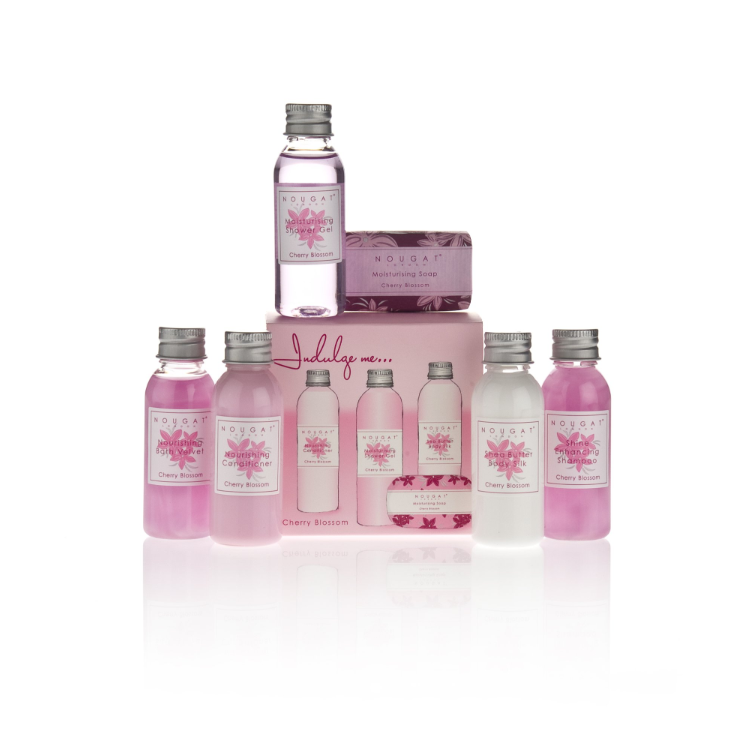 Nougat London Indulge Me fig & pink cedar Mini Travel Kit - Set of 5