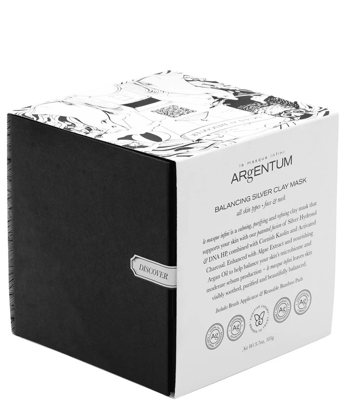 ARGENTUM BALANCING SILVER CLAY MASK ALL SKIN TYPES FACE AND NECK 105G