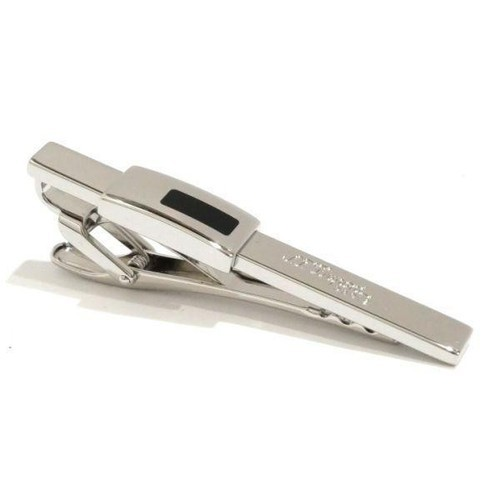 S.T. Dupont 005276 Tie bar pince cravate silver design palladium laque Original guarantee