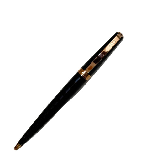 Christian Dior Zebra Black Ballpoint Pen - S604-306ZEB with blue cartage