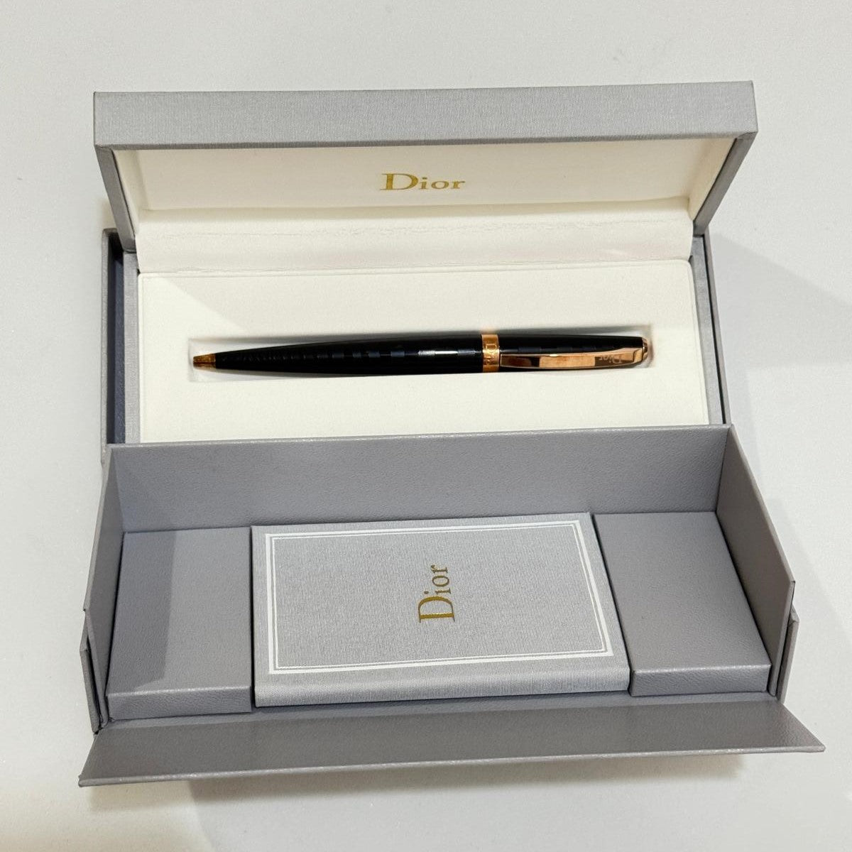 Christian Dior Zebra Black Ballpoint Pen - S604-306ZEB with