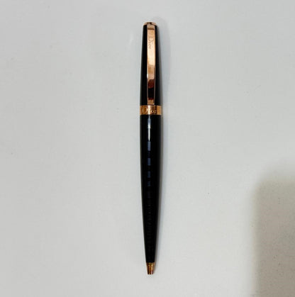 Christian Dior Zebra Black Ballpoint Pen - S604-306ZEB with blue cartage