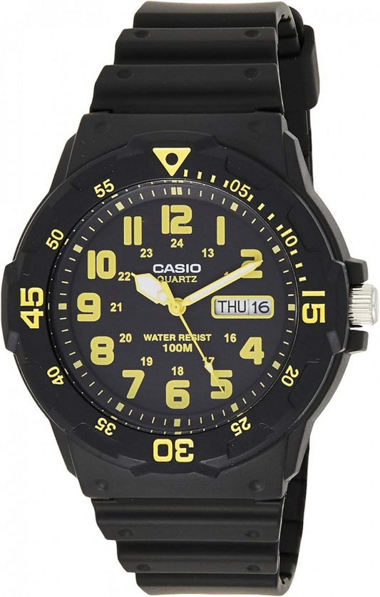 Casio Watch MRW-200H-9BVDF Men's Black Dial Resin Analog Watch BOY'S & GIRL'S 4971850907244