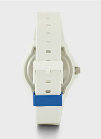 Casio Watch MRW-200HC-7B2VDF UNISEX White Dial Resin Analog Watch 4971850984252