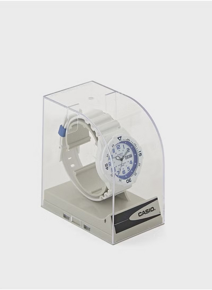 Casio Watch MRW-200HC-7B2VDF UNISEX White Dial Resin Analog Watch 4971850984252