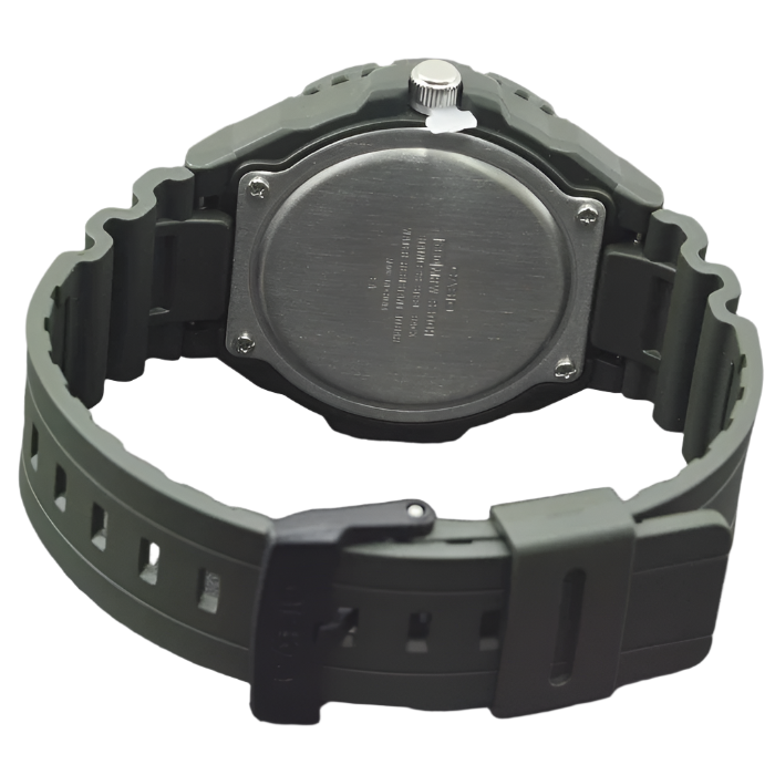 Casio Watch MRW-S300H-3BVDF Solar Analog 100M Military Green Watch 4971850920564