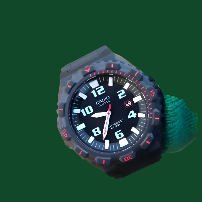 Casio Watch Solar Analog 100M Gray Sport Watch MRW-S300H-8BVDF 4971850920595