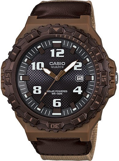 Casio Watch MRW-S300HB-5BVDF Solar Analog 100M Military Cloth Band Watch 4971850988854
