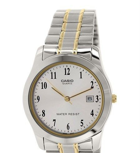 Casio Watch MTP-1141G-7BRDF Men's Stainless Steel Two tone Water Resistant 4971850440598