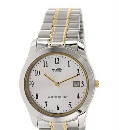 Casio Watch MTP-1141G-7BRDF Men's Stainless Steel Two tone Water Resistant 4971850440598