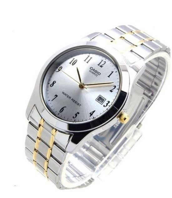 Casio Watch MTP-1141G-7BRDF Men's Stainless Steel Two tone Water Resistant 4971850440598