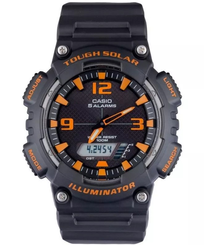 Casio Watch Sport Tough Solar Men's Watch with rubber strap AQ-S810W-8AVDF