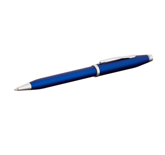 Cross Century II, 412WG -24 Royal Blue with Chrome Plated Appointments Ball point pen Original guarantee