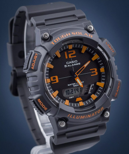 Casio Watch Sport Tough Solar Men's Watch with rubber strap AQ-S810W-8AVDF