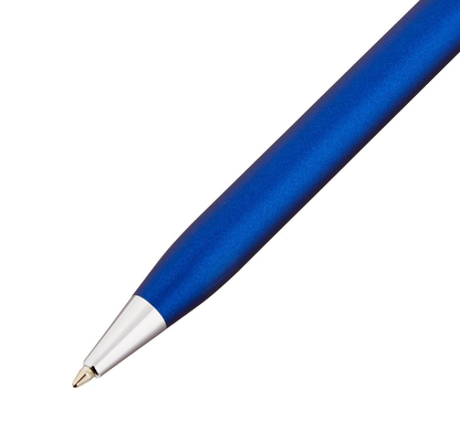 Cross Century II, 412WG -24 Royal Blue with Chrome Plated Appointments Ball point pen Original guarantee