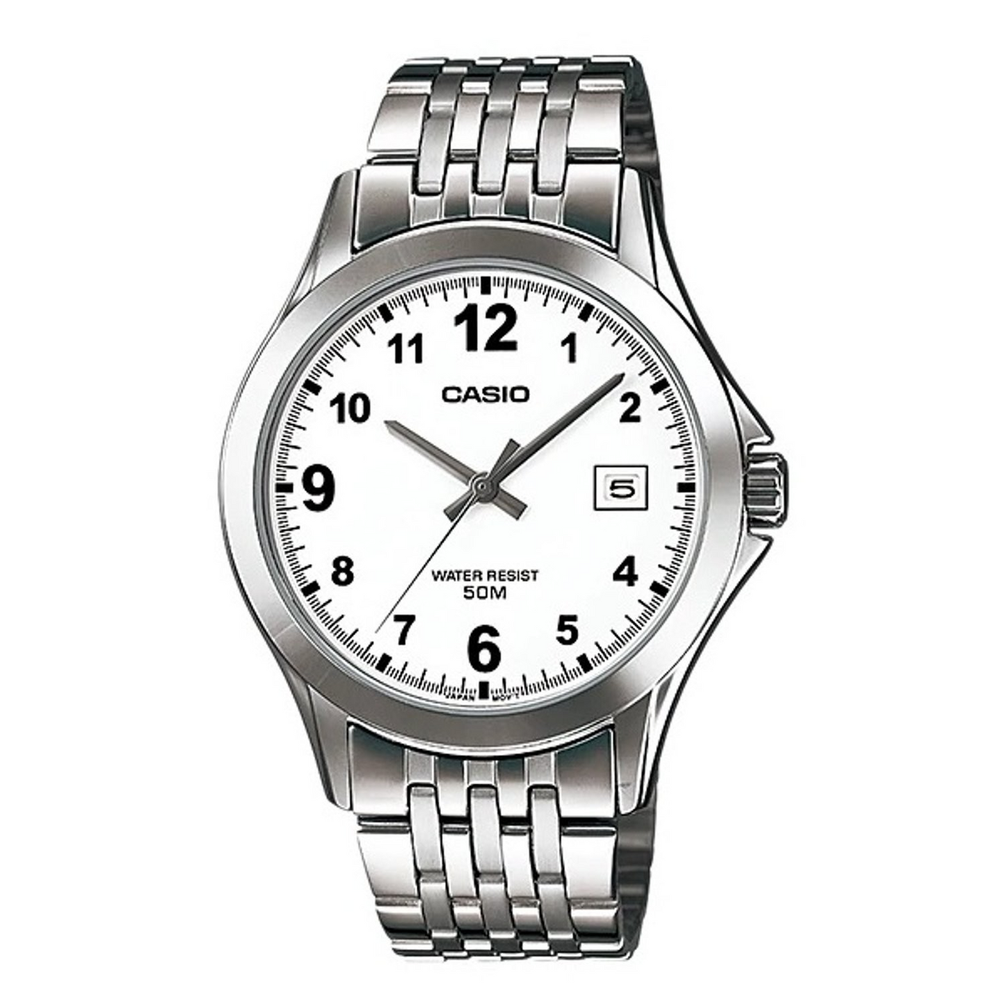 Casio Watch Enticer Men's Watch MTP-1380D-7BVDF Silver Stainless Steel