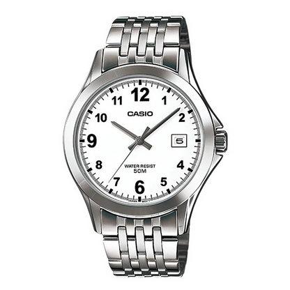 Casio Watch Enticer Men's Watch MTP-1380D-7BVDF Silver Stainless Steel