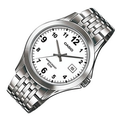 Casio Watch Enticer Men's Watch MTP-1380D-7BVDF Silver Stainless Steel