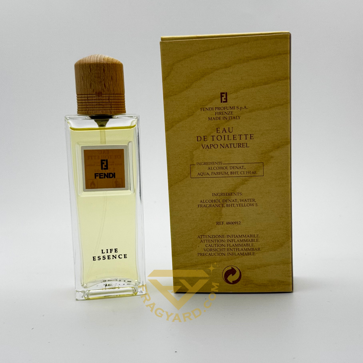 FENDI LIFE ESSENCE EAU DE TOILETTE NATURAL SPRAY ORIGINAL RARE