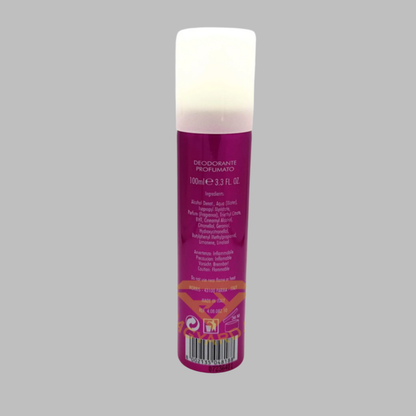SERGIO TACCHINI STILE DONNA PERFUMED NATURAL DEODORANT 100ML 3.3 FL OZ