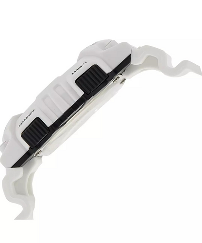 Casio Watch Mens Tough Solar Digital Sports Watch 5 Alarms Glossy White AQ-S810WC-7AVDF