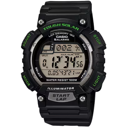 Casio Watch STL-S100H-1AVDF Mens Sports Watch Black Digital 4971850983989