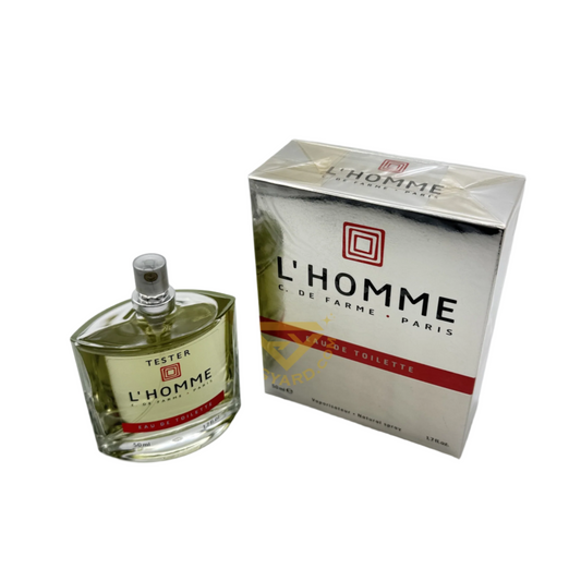 L'HOMME  By corin de farma Eau De Toilette 100ML 3.4 FL OZ Spray