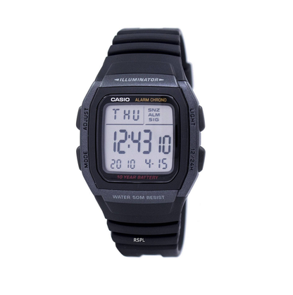 Casio Watch Youth Digital Illuminator W-96H-1BVDF Men’s Watch