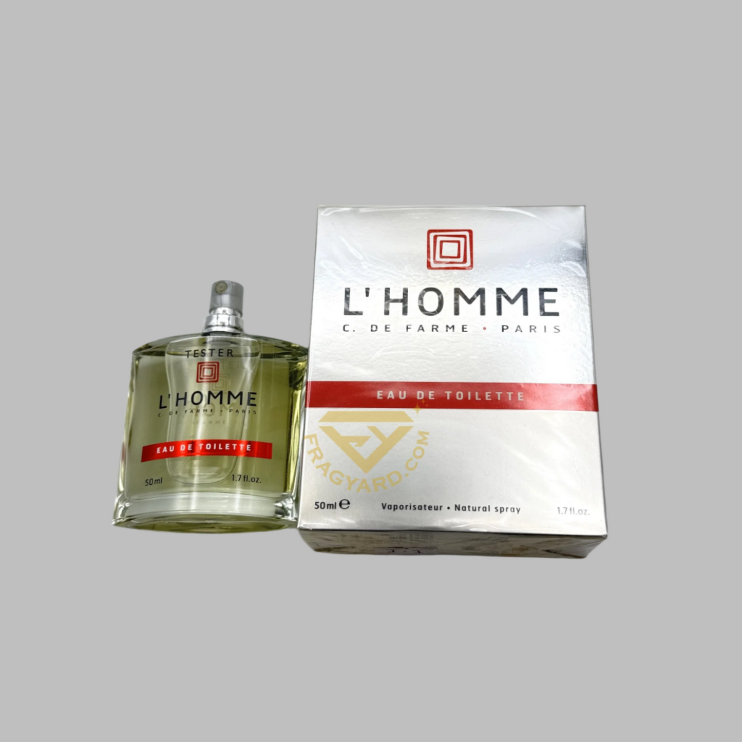 L'HOMME  By corin de farma Eau De Toilette 100ML 3.4 FL OZ Spray