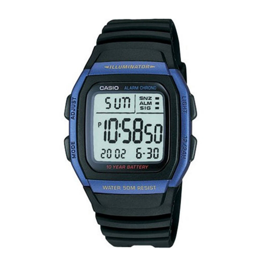 Casio Watch W-96H-2AVDF Men's Watch Digital Blue Multifunction Sport 4971850802426