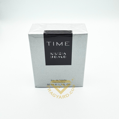 TIME KRIZIA UOMO By  KRIZIA Eau De Toilette 100ml SPRAY ORIGINAL FRAGRANCE