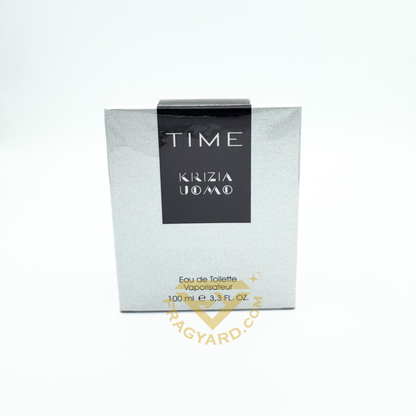 TIME KRIZIA UOMO By  KRIZIA Eau De Toilette 100ml SPRAY ORIGINAL FRAGRANCE