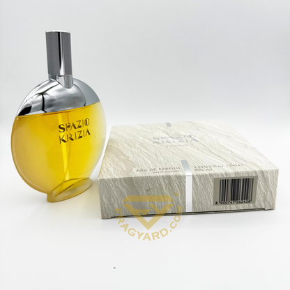 Krizia Spazio Krizia Donna Eau de Parfum 75ml spray New Rare fragrance original guarantee.