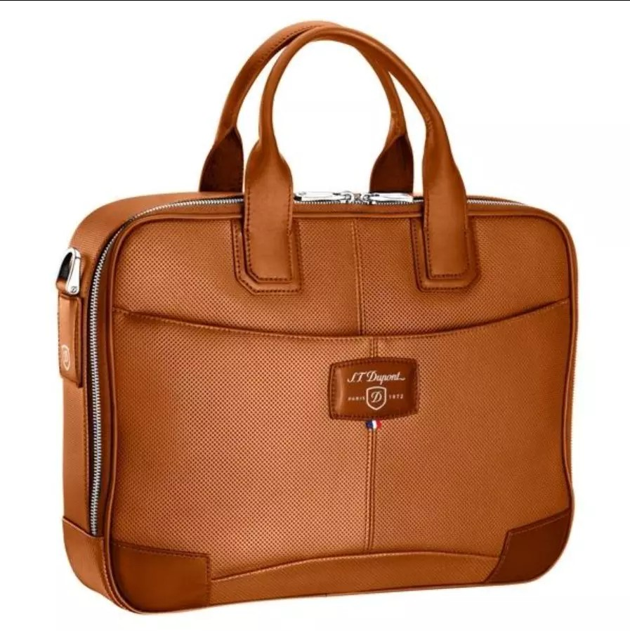 S.T. Dupont DOC PUNCHED  Camel Laptop Document Holder  171502 NEW st dupont