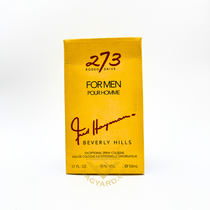 273 RODEO DRIVE POUR HOMME BY FRED HAYMAN'S BEVERLY HILLS EAU DE COLOGNE FOR MEN 75ML 2.5FLOZ RARE