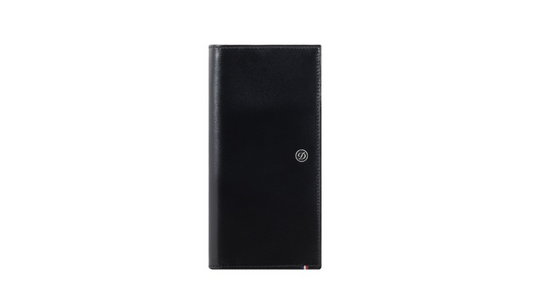 S.T. Dupont – Line D ELYSEE Black Leather Wallet 7CC 180005 by ST DUPONT