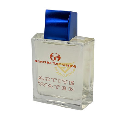 SERGIO TACCHINI ACTIVE WATER AFTER SHAVE LOTION 100ML 3.4 FL OZ